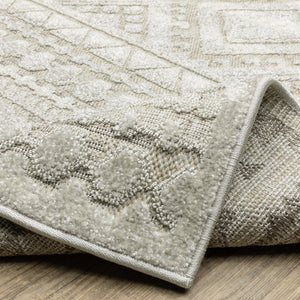Oriental Weavers Tangier Indoor Area Rug - Global Patterns In Neutral Tones With Plush Textured Design For Any Decor Beige,Ivory Polypropylene Ttan01240330st