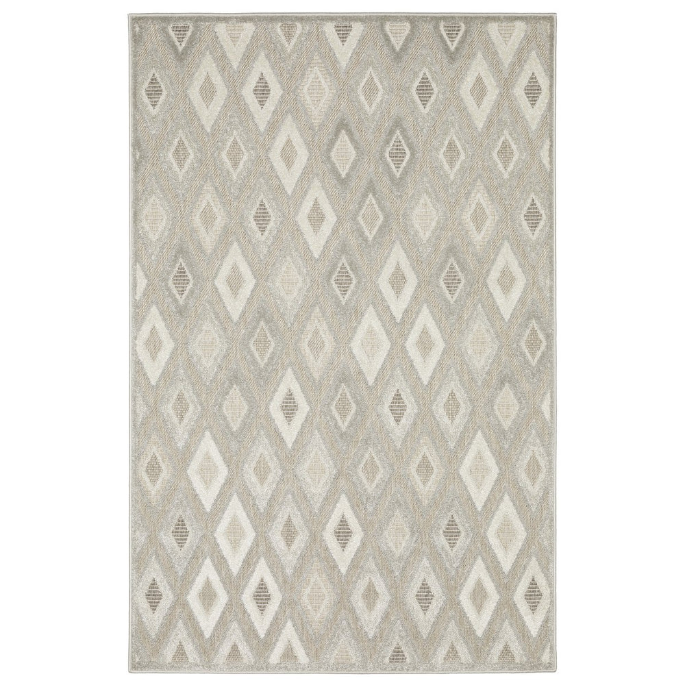 Oriental Weavers Tangier Indoor Area Rug - Global Patterns In Neutral Tones For A Sophisticated Home Décor Look Beige,Grey Polypropylene Ttan02300390st