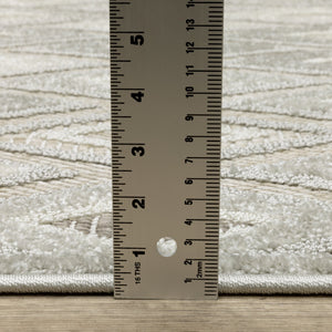 Oriental Weavers Tangier Indoor Area Rug - Global Patterns In Neutral Tones For A Sophisticated Home Décor Look Beige,Grey Polypropylene Ttan02300390st