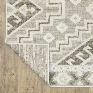 Oriental Weavers Tangier Indoor Area Rug - Elegant Global Patterns In Neutral Tones For A Stylish Home Décor Upgrade Beige,Brown Polypropylene Ttan03300390st
