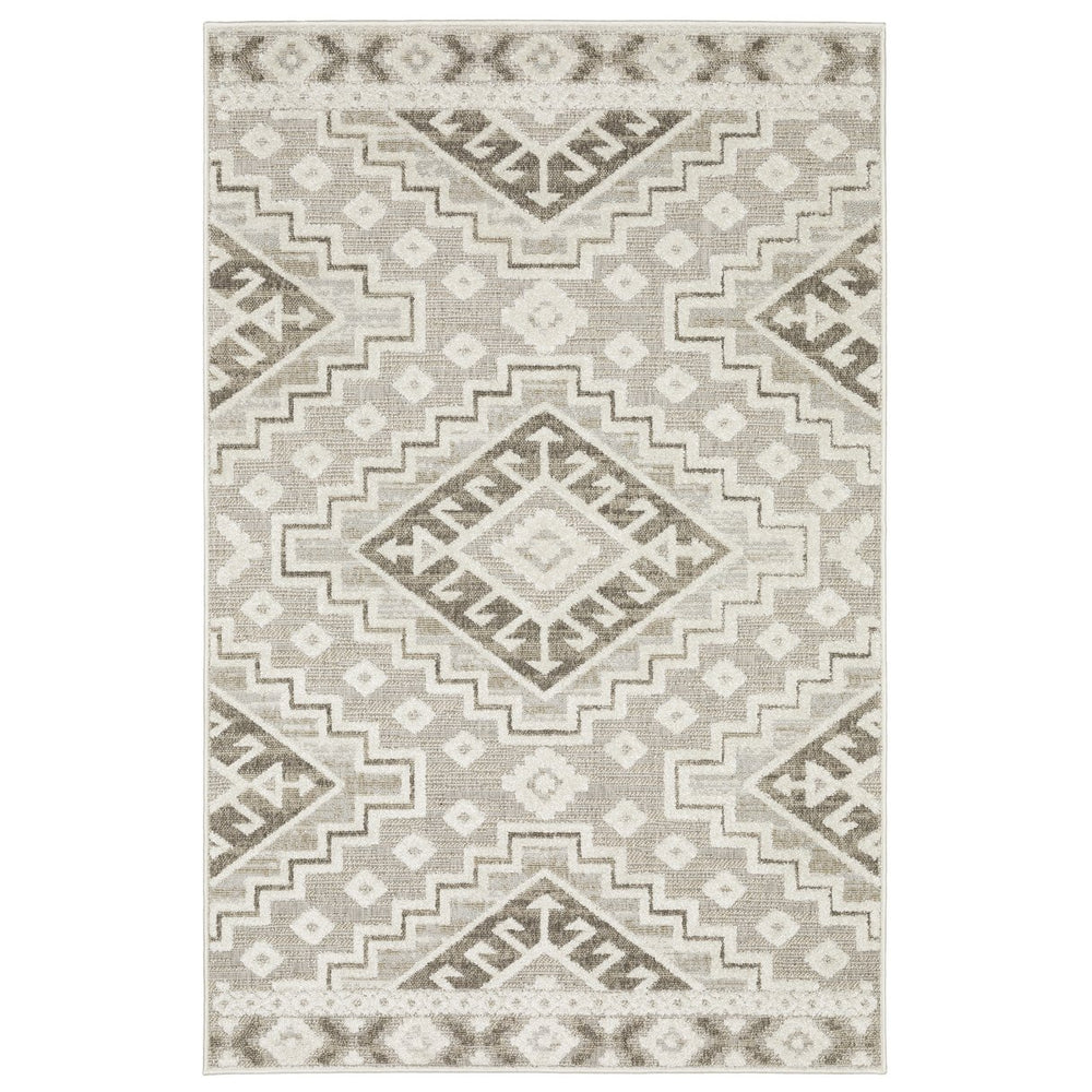 Oriental Weavers Tangier Indoor Area Rug - Elegant Global Patterns In Neutral Tones For A Stylish Home Décor Upgrade Beige,Brown Polypropylene Ttan03300390st