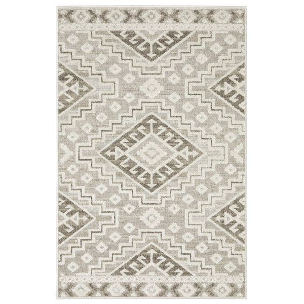 Oriental Weavers Tangier Indoor Area Rug - Elegant Global Patterns In Neutral Tones For A Stylish Home Décor Upgrade Beige,Brown Polypropylene Ttan03300390st