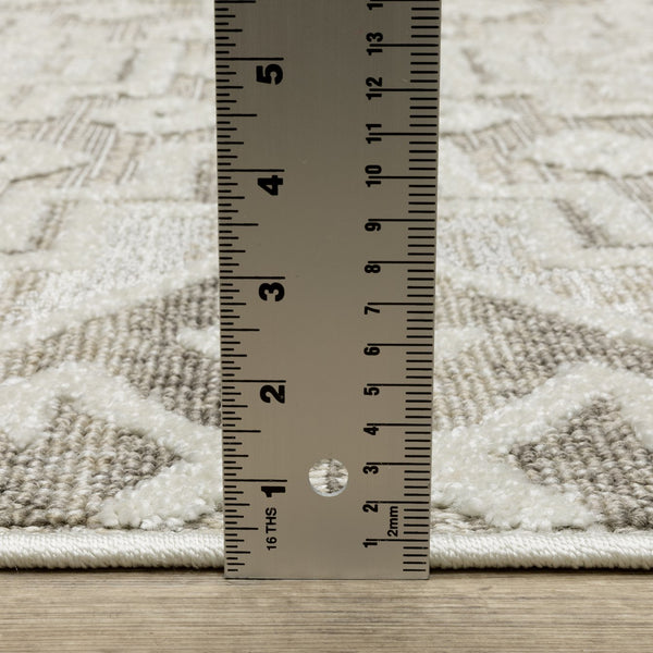 Oriental Weavers Tangier Indoor Area Rug - Elegant Global Patterns In Neutral Tones For A Stylish Home Décor Upgrade Beige,Brown Polypropylene Ttan03300390st