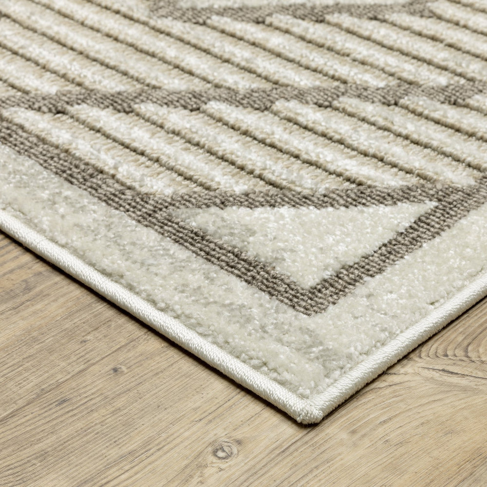 Oriental Weavers Tangier Indoor Area Rug - Global Patterns In Neutral Tones For A Sophisticated Home Decor Accent Beige,Brown Polypropylene Ttan05300390st