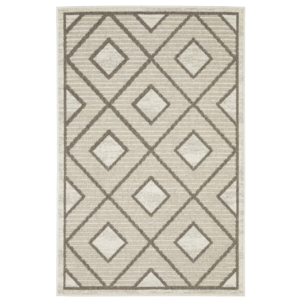 Oriental Weavers Tangier Indoor Area Rug - Global Patterns In Neutral Tones For A Sophisticated Home Decor Accent Beige,Brown Polypropylene Ttan05300390st