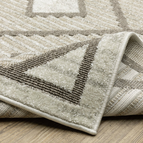 Oriental Weavers Tangier Indoor Area Rug - Global Patterns In Neutral Tones For A Sophisticated Home Decor Accent Beige,Brown Polypropylene Ttan05300390st