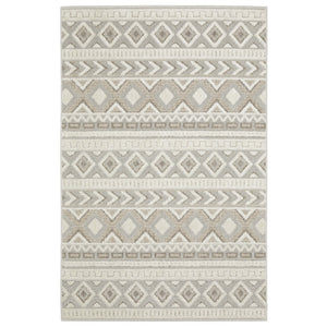 Oriental Weavers Tangier Indoor Area Rug - Elegant Global Patterns In Neutral Tones For Sophisticated Decor Grey,Beige Polypropylene Ttan06300390st
