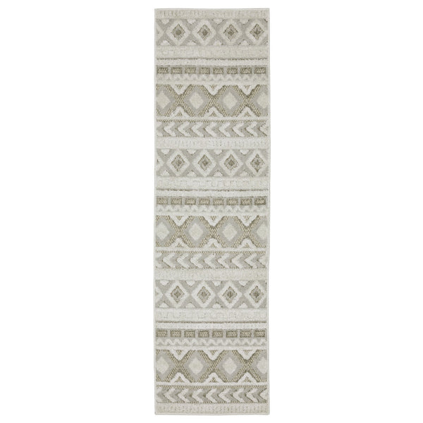 Oriental Weavers Tangier Indoor Area Rug - Elegant Global Patterns In Neutral Tones For Sophisticated Decor Grey,Beige Polypropylene Ttan06068230st