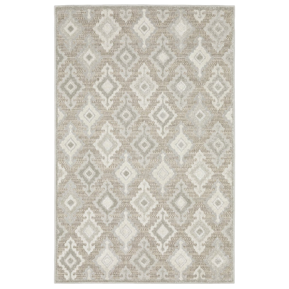 Oriental Weavers Tangier Indoor Area Rug - Global Patterns In Neutral Tones Perfect For Elevating Your Decor Beige,Grey Polypropylene Ttan08240330st