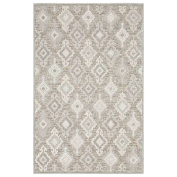 Oriental Weavers Tangier Indoor Area Rug - Global Patterns In Neutral Tones Perfect For Elevating Your Decor Beige,Grey Polypropylene Ttan08240330st