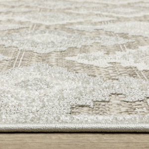 Oriental Weavers Tangier Indoor Area Rug - Global Patterns In Neutral Tones Perfect For Elevating Your Decor Beige,Grey Polypropylene Ttan08240330st