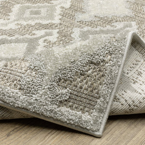Oriental Weavers Tangier Indoor Area Rug - Global Patterns In Neutral Tones Perfect For Elevating Your Decor Beige,Grey Polypropylene Ttan08240330st