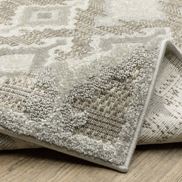 Oriental Weavers Tangier Indoor Area Rug - Global Patterns In Neutral Tones Perfect For Elevating Your Decor Beige,Grey Polypropylene Ttan08240330st