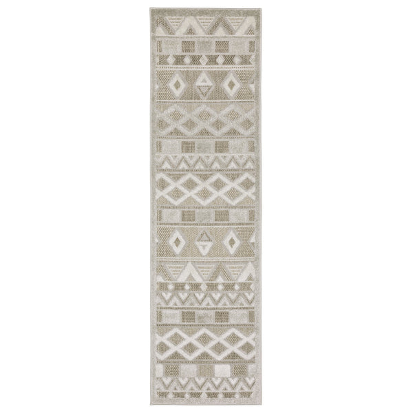 Oriental Weavers Tangier Indoor Area Rug - Elegant Global Patterns In Neutral Tones For Sophisticated Decor Beige,Grey Polypropylene Ttan09068230st