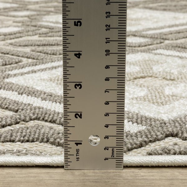 Oriental Weavers Tangier Indoor Area Rug - Global Patterns In Neutral Tones With Luxurious Textured Appeal Brown,Beige Polypropylene Ttan10100152st