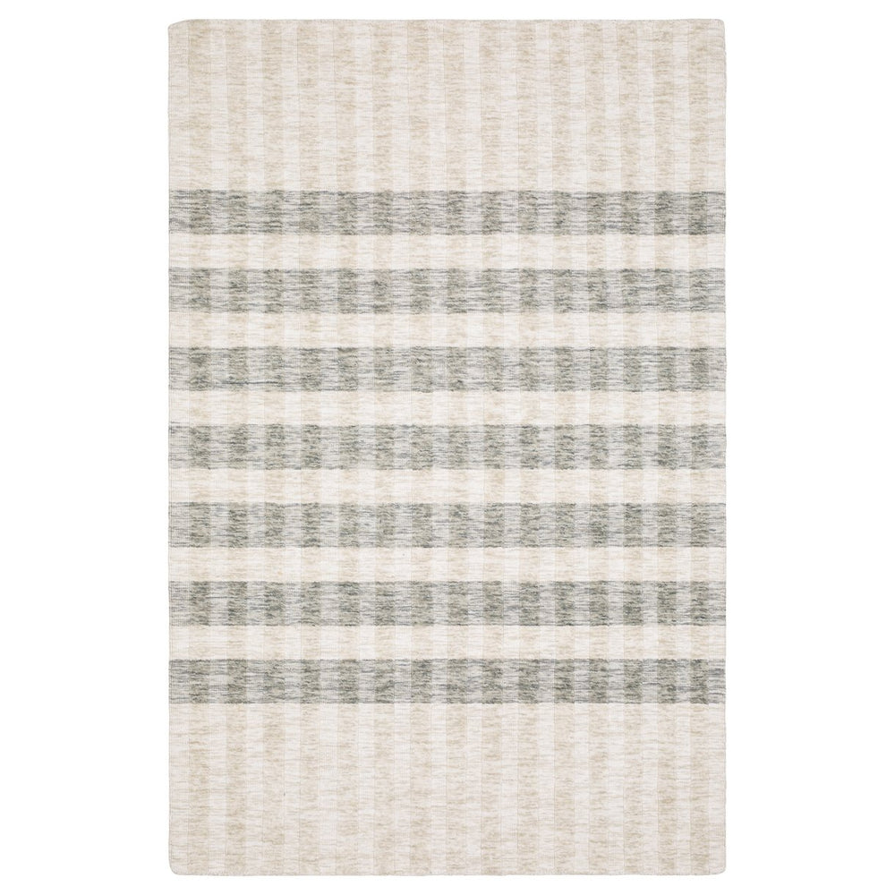 Oriental Weavers Thatcher Modern Geometric Indoor Area Rug - Hand-loomed, Sustainable Pet Yarn For Stylish Spaces Beige,Grey Pet Fibers Ttha01243305st