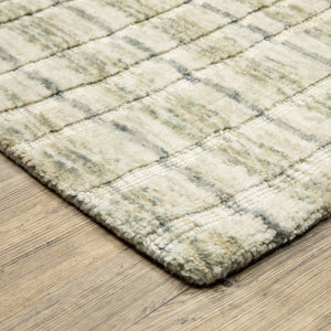 Oriental Weavers Thatcher Beige And Gold Geometric Indoor Area Rug - Sustainable, Hand-loomed Style For Any Space Beige,Gold Pet Fibers Ttha0224305st