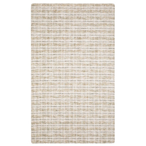 Oriental Weavers Thatcher Hand-Loomed Beige Plaid Area Rug 8'X10' — Wool-Like Recycled Pet, Low-Shed, Easy Care TTHA02243305ST