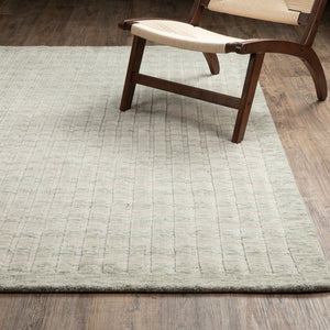 Oriental Weavers Thatcher Indoor Area Rug - Modern Geometric Design, Eco-friendly Pet Yarn, Easy To Clean & Stylish Beige,Sage Green Pet Fibers Ttha05152243st