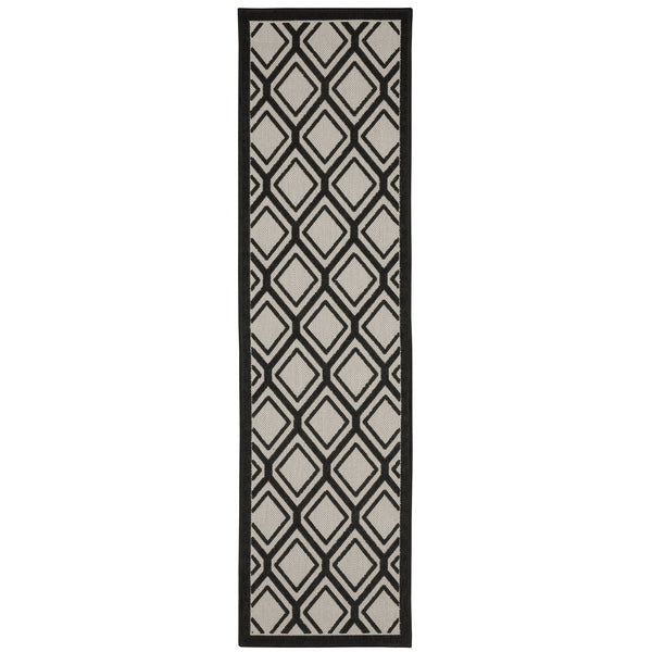 Oriental Weavers Torrey Indoor/Outdoor Area Rug - Tactile Flatwoven And Loop Textures In Marine Blue & Charcoal Light Grey,Black Polypropylene T4151g055220st