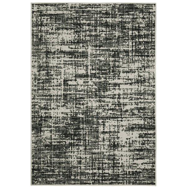 Oriental Weavers Torrey Indoor/Outdoor Area Rug - Textured Loop And Flatwoven Design In Marine Blue And Charcoal Black,Light Grey Polypropylene T531w1055114st