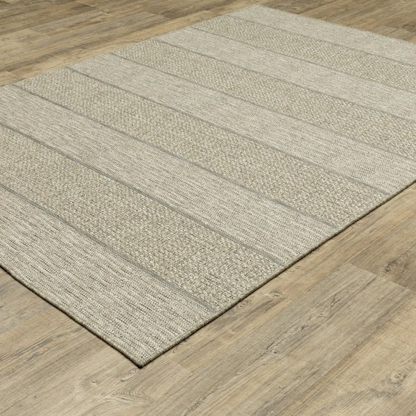 Oriental Weavers Tortuga Indoor/Outdoor Area Rug - Textured Multi-level Design In Neutral Shades For Elegant Spaces Tan,Beige Polypropylene Ttr01a200280st