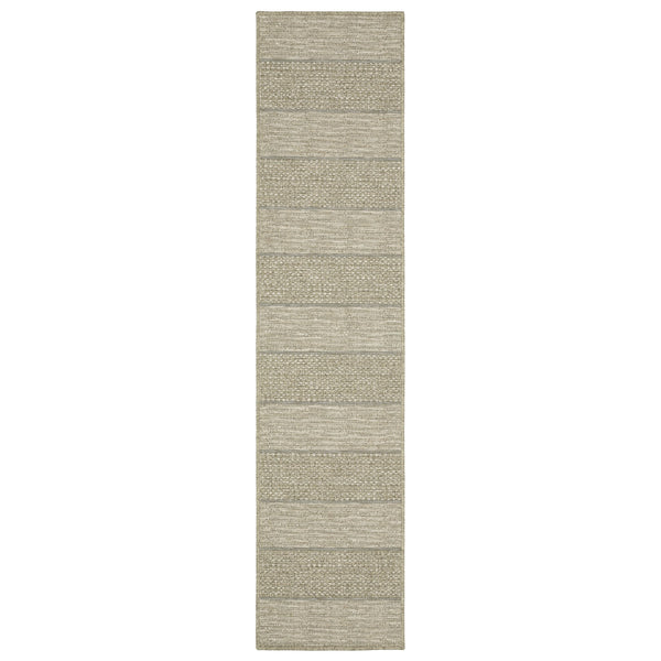 Oriental Weavers Tortuga Indoor/Outdoor Area Rug - Textured Multi-level Design In Neutral Shades For Elegant Spaces Tan,Beige Polypropylene Ttr01a055230st