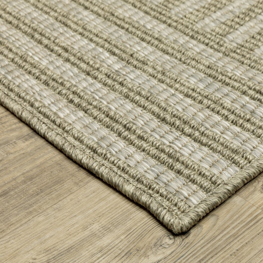 Oriental Weavers Tortuga Indoor/Outdoor Area Rug - Textured Multi-level Design In Neutral Shades For Any Space Tan,Light Brown Polypropylene Ttr02a200280st