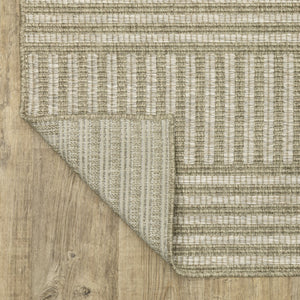 Oriental Weavers Tortuga Indoor/Outdoor Area Rug - Textured Multi-level Design In Neutral Shades For Any Space Tan,Light Brown Polypropylene Ttr02a200280st