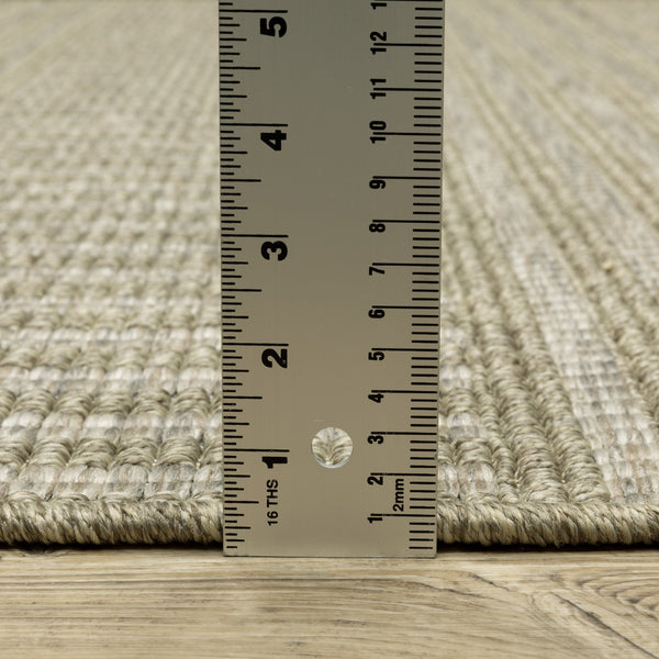 Oriental Weavers Tortuga Indoor/Outdoor Area Rug - Textured Multi-level Design In Neutral Shades For Any Space Tan,Light Brown Polypropylene Ttr02a200280st