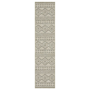 Oriental Weavers Tortuga Indoor/Outdoor Area Rug With Textured Multi-level Design - Stylish & Easy-care Home Accent Tan,Black Polypropylene Ttr03a055230st