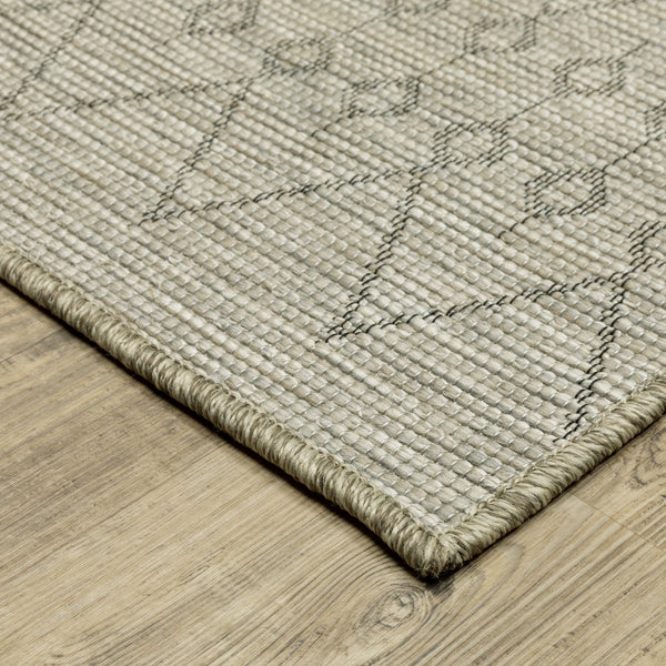 Oriental Weavers Tortuga Indoor/Outdoor Area Rug – Elegant Multi-level Design In Neutral Shades For Any Space Tan,Black Polypropylene Ttr04a200280st