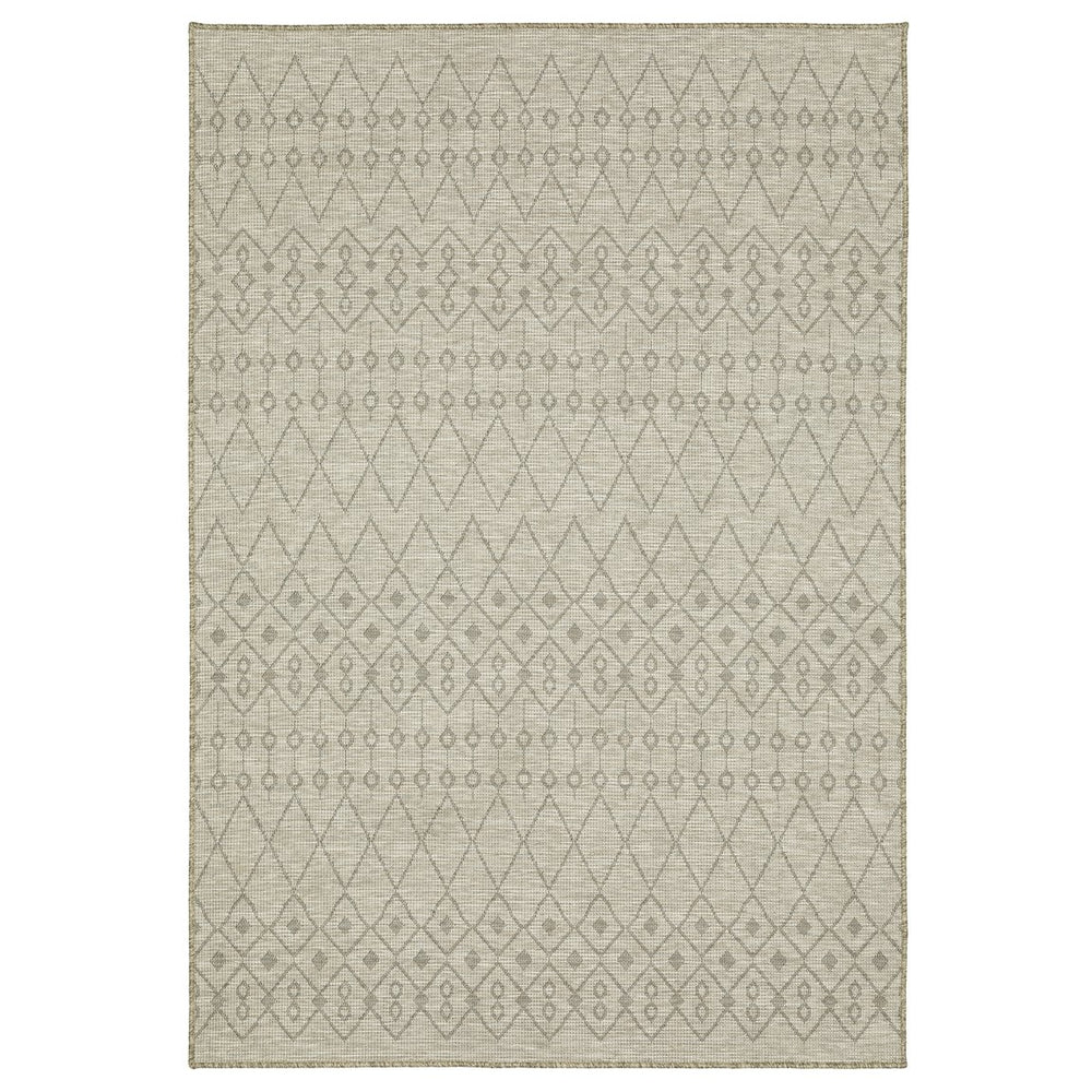 Oriental Weavers Tortuga Indoor/Outdoor Area Rug – Elegant Multi-level Design In Neutral Shades For Any Space Tan,Black Polypropylene Ttr04a200280st