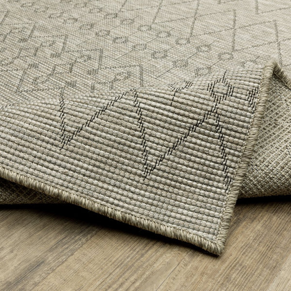 Oriental Weavers Tortuga Indoor/Outdoor Area Rug – Elegant Multi-level Design In Neutral Shades For Any Space Tan,Black Polypropylene Ttr04a200280st