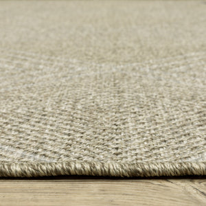 Oriental Weavers Tortuga Indoor/Outdoor Area Rug - Durable Polypropylene With Textured, Global-inspired Design Beige,Beige Polypropylene Ttr05a160220st
