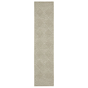 Oriental Weavers Tortuga Indoor/Outdoor Area Rug - Durable Polypropylene With Textured, Global-inspired Design Beige,Beige Polypropylene Ttr05a055230st