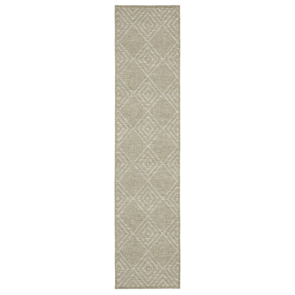 Oriental Weavers Tortuga Indoor/Outdoor Area Rug - Durable Polypropylene With Textured, Global-inspired Design Beige,Beige Polypropylene Ttr05a055230st