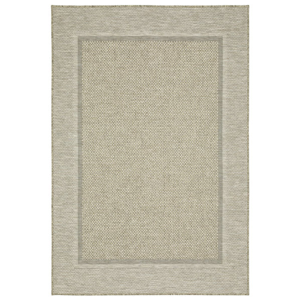 Oriental Weavers Tortuga Indoor/Outdoor Area Rug – Elegant Multi-level Textured Design For Stylish Home Décor Beige,Black Polypropylene Ttr06a160220st