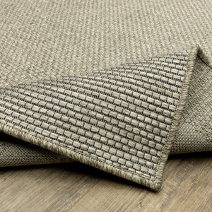 Oriental Weavers Tortuga Indoor/Outdoor Area Rug – Elegant Multi-level Textured Design For Stylish Home Décor Beige,Black Polypropylene Ttr06a160220st