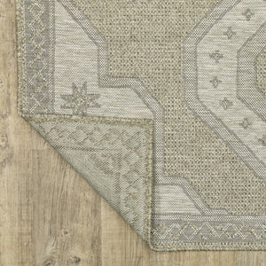 Oriental Weavers Tortuga Indoor/Outdoor Area Rug - Textured Multi-level Design In Neutral Tones For Any Space Beige,Black Polypropylene Ttr08a300390st