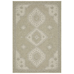 Oriental Weavers Tortuga Indoor/Outdoor Area Rug - Textured Multi-level Design In Neutral Tones For Any Space Beige,Black Polypropylene Ttr08a300390st