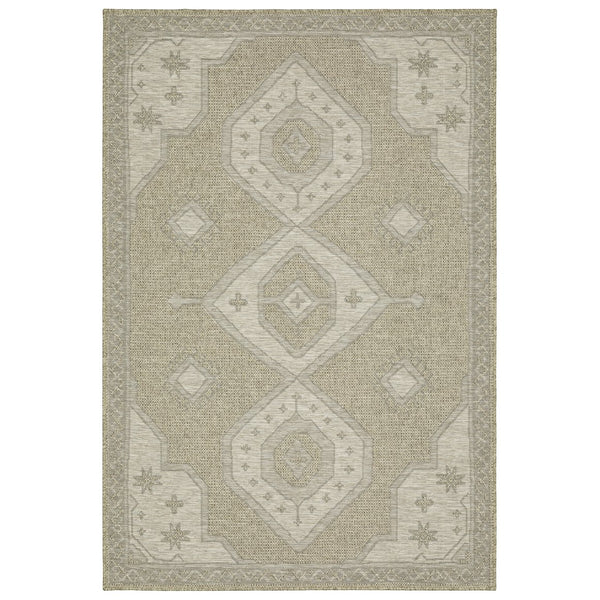 Oriental Weavers Tortuga Indoor/Outdoor Area Rug - Textured Multi-level Design In Neutral Tones For Any Space Beige,Black Polypropylene Ttr08a300390st