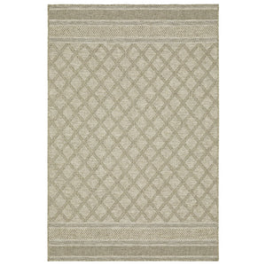 Oriental Weavers Tortuga Indoor/Outdoor Area Rug – Stylish Multi-tonal Design With Easy-care Polypropylene Construction Beige,Black Polypropylene Ttr10a100152st