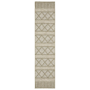 Oriental Weavers Tortuga Indoor/Outdoor Area Rug - Textured Polypropylene Design With Multi-tonal Yarn For Style Tan,Light Brown Polypropylene Ttr11a055230st