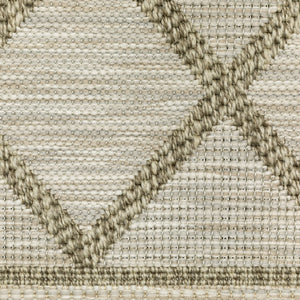 Oriental Weavers Tortuga Indoor/Outdoor Area Rug - Textured Polypropylene Design With Multi-tonal Yarn For Style Tan,Light Brown Polypropylene Ttr11a055230st