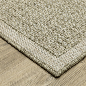 Oriental Weavers Tortuga Indoor/Outdoor Area Rug – Textured, Multi-level Design In Global-inspired Neutral Shades Tan,Light Brown Polypropylene Ttr12a055230st