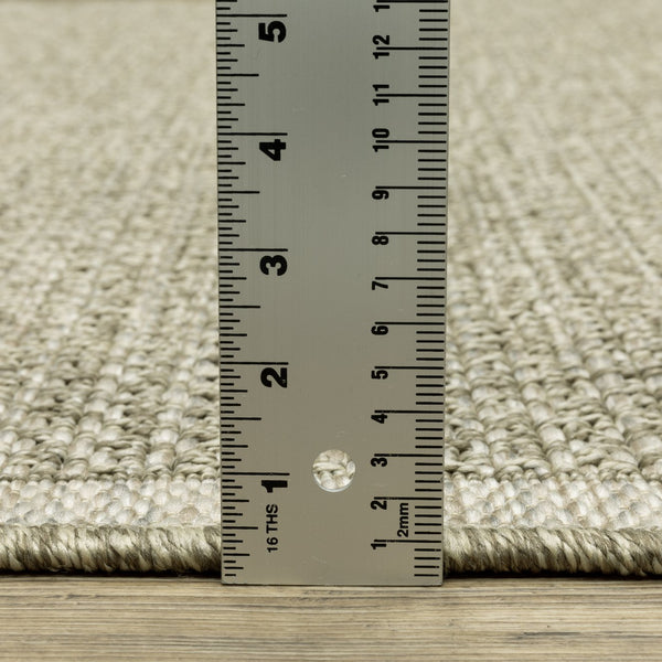 Oriental Weavers Tortuga Indoor/Outdoor Area Rug – Textured, Multi-level Design In Global-inspired Neutral Shades Tan,Light Brown Polypropylene Ttr12a055230st