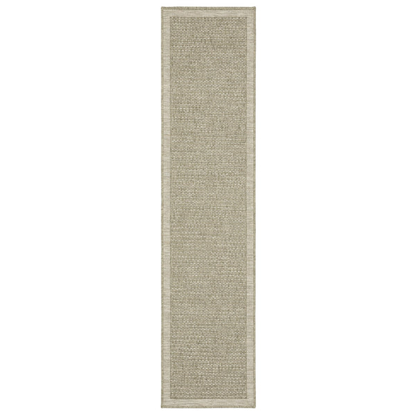 Oriental Weavers Tortuga Indoor/Outdoor Area Rug – Textured, Multi-level Design In Global-inspired Neutral Shades Tan,Light Brown Polypropylene Ttr12a055230st
