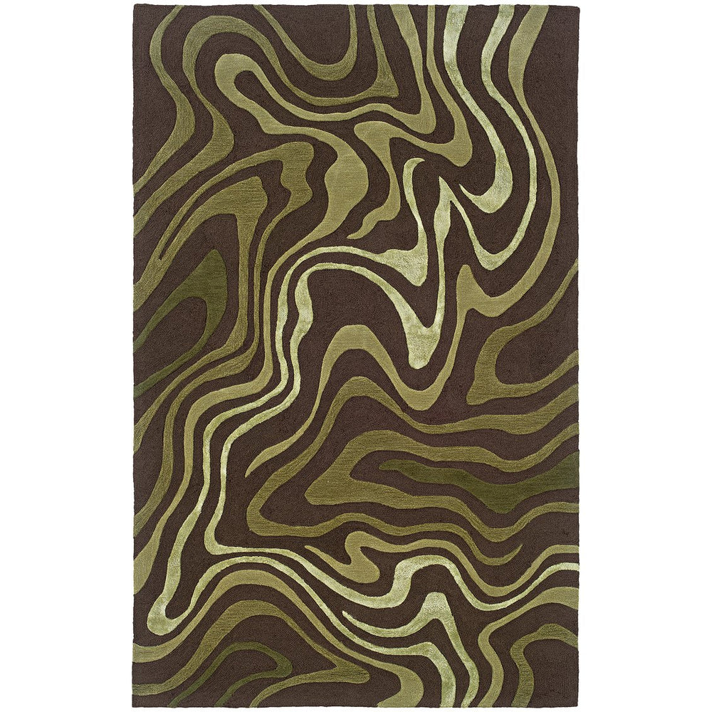 Oriental Weavers Utopia Indoor Area Rug - Nature-inspired Design With Lustrous Accents For Fashionable Spaces Brown,Green Polyester U84121305396st