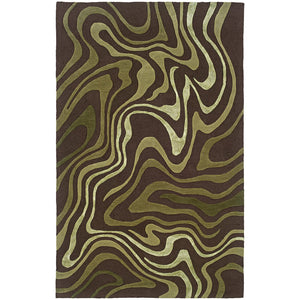 Oriental Weavers Utopia Indoor Area Rug - Nature-inspired Design With Lustrous Accents For Fashionable Spaces Brown,Green Polyester U84121305396st